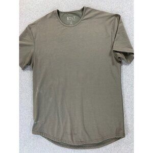 Bylt Basics Premium Drop Cut S/S Lux Crew Shirt size XL Green READ DESCRIPTION